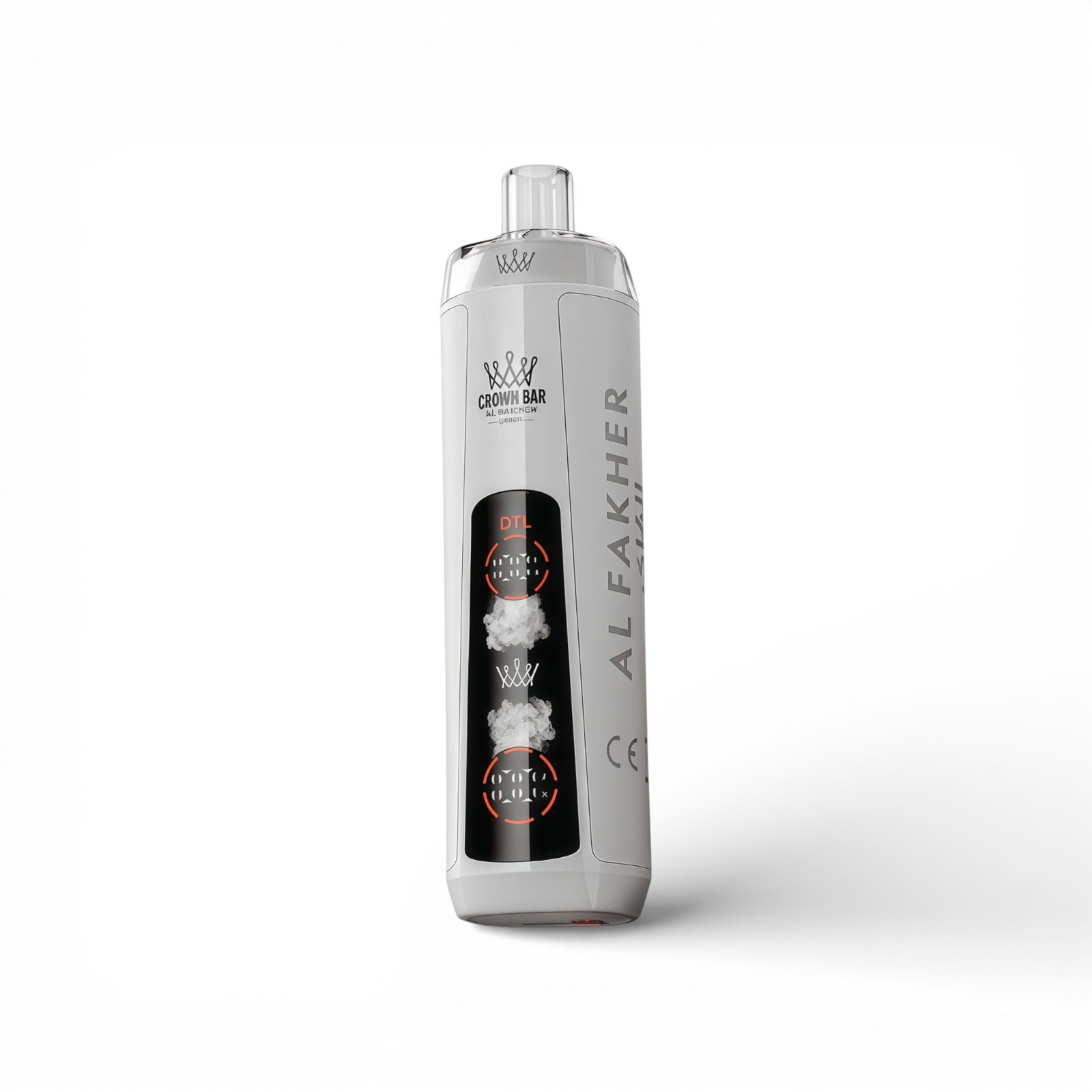 AL-FAKHER-Crystal-阿尔法赫-8000-Puffs,展示产品外观及包装。