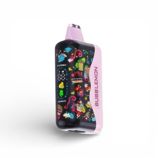 Bubblemon-Graffiti-炫彩泡泡兽一代-35000-Puffs，展示产品外观及包装。