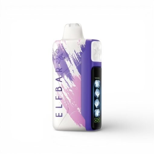 ELFBAE-Ice-King-冰神-30000-Puffs，展示产品外观及包装。