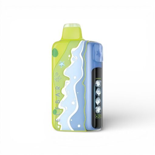 ELFBAE-Ice-King-冰神夏日版-40000-Puffs，展示产品外观及包装。