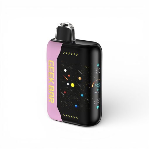 GEEKBAR-HOOKAHX-流星-25000-Puffs，展示产品外观及包装。