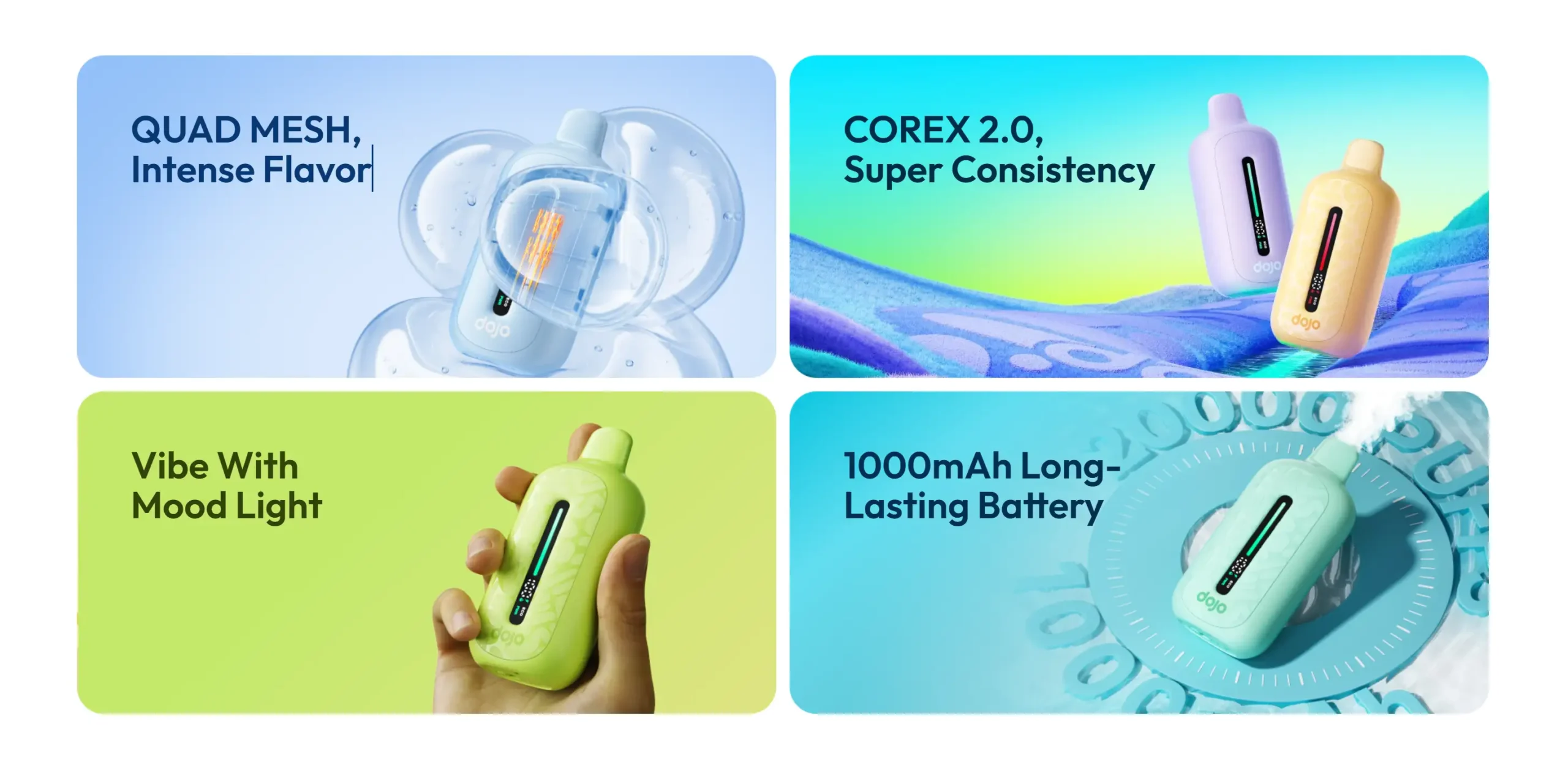 vaporesso-dojo-opal-20000-功能亮点集合