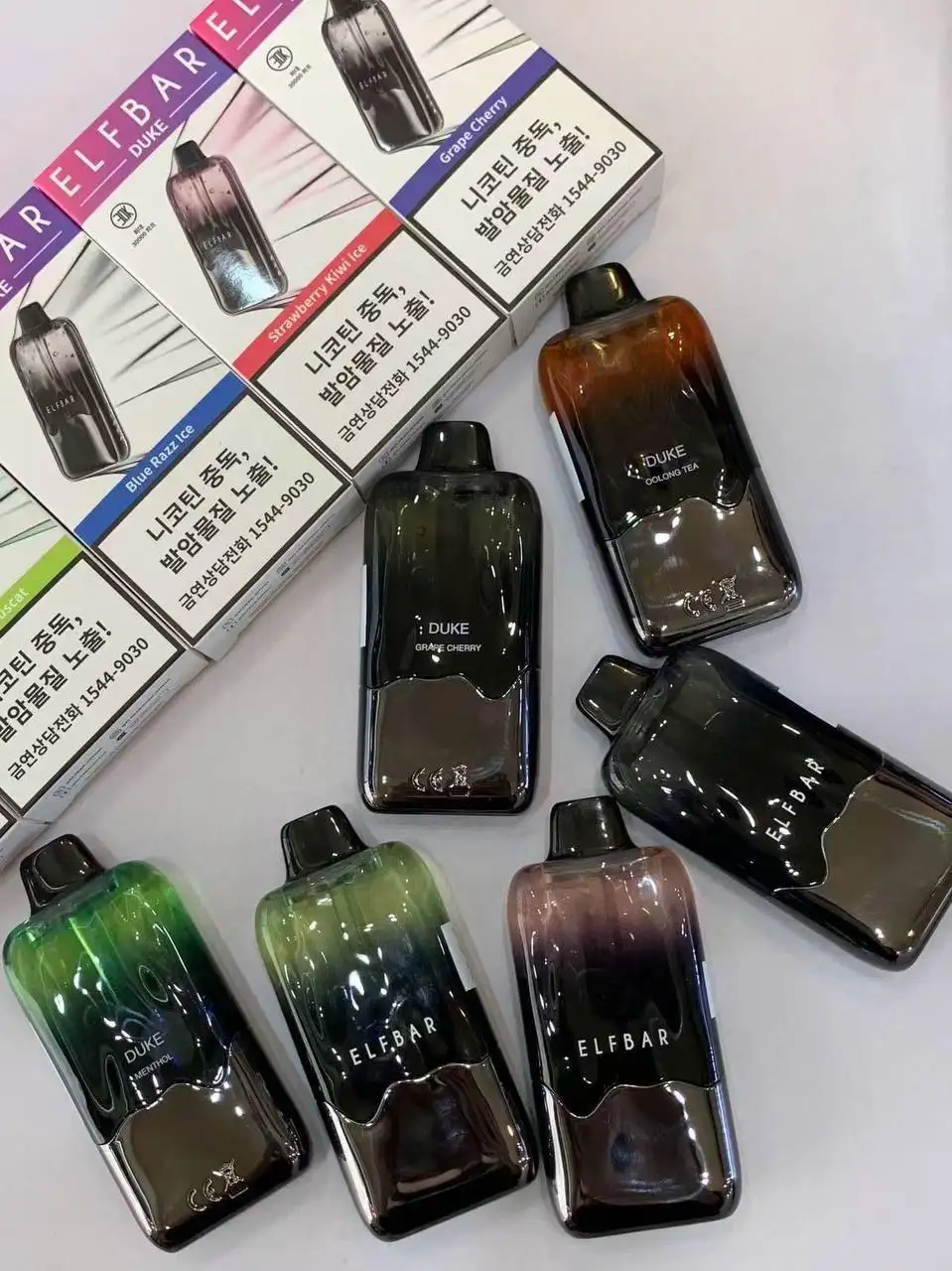 elfbar-duke-主视觉-龙井茶-葡萄